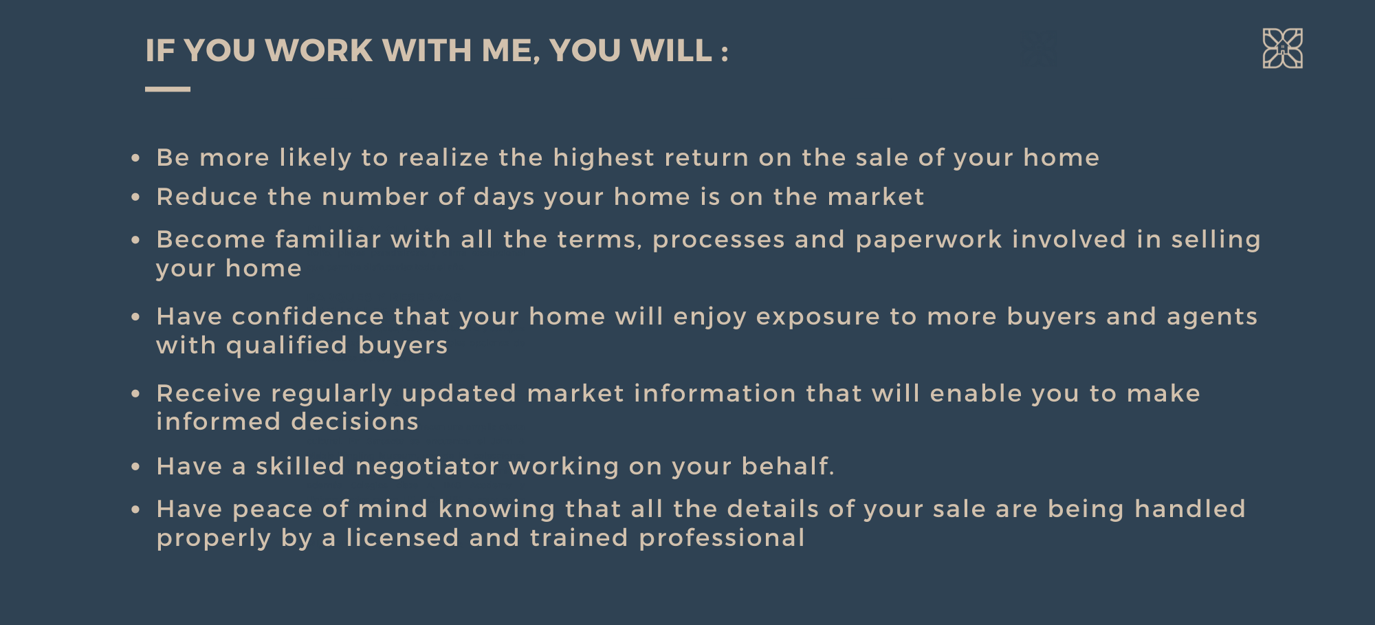 Benefits of working with a realtor